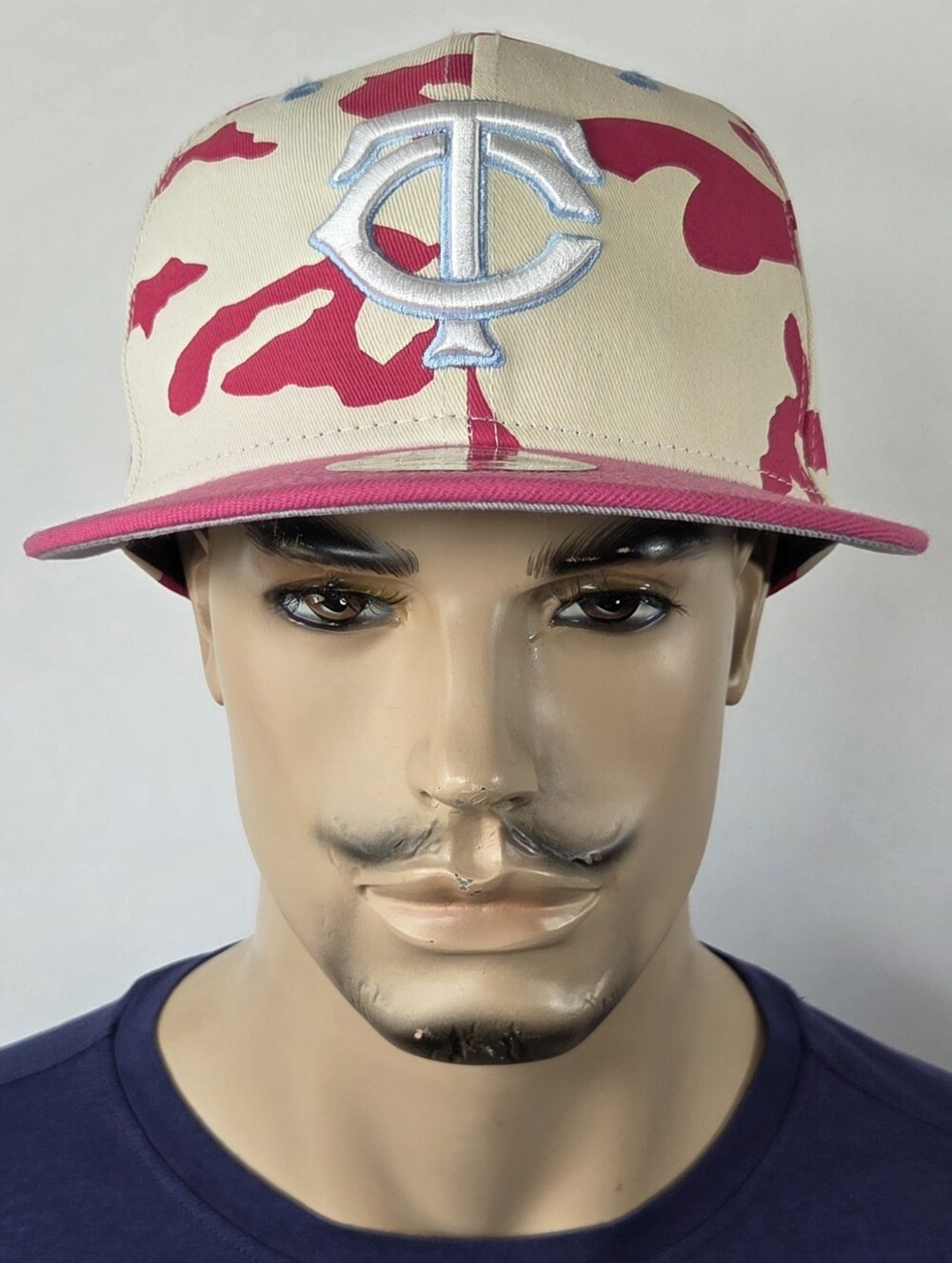 New Era 9Fifty Minnesota Twins Pink Camo Snapback Hat Adjustable Buxton Lewis